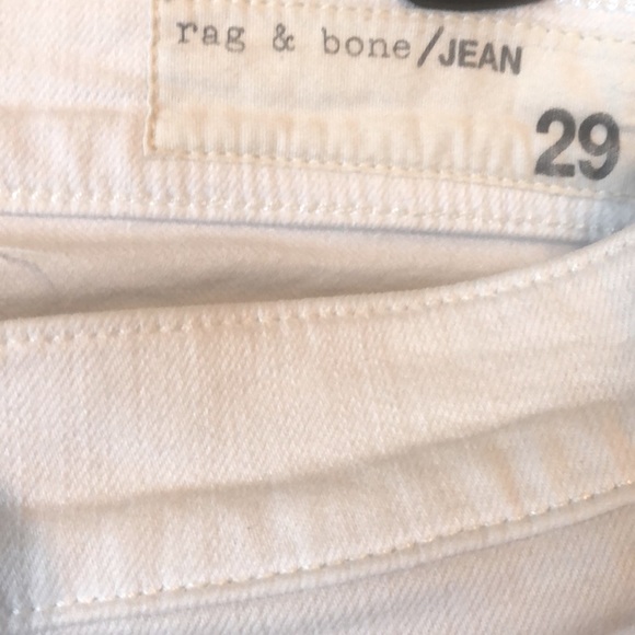 Rag & Bone white denim shorts - Picture 4 of 6